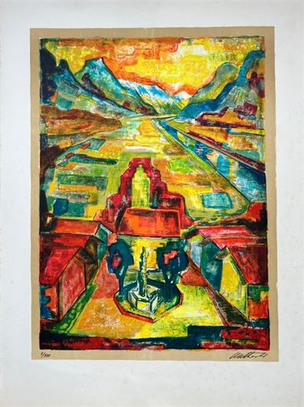 Wolf Reuther | REUTHER Wolf Original lithograph (1971) | MutualArt