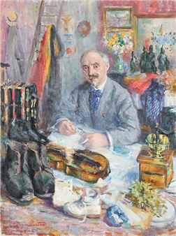 Portrait de collectionneur. - Georges Creten