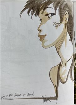 Broussaille 5 (EO avec coffret Canal BD) et Zoo II (EO) agrémentés de superbes dessins en couleurs - Frank Pé