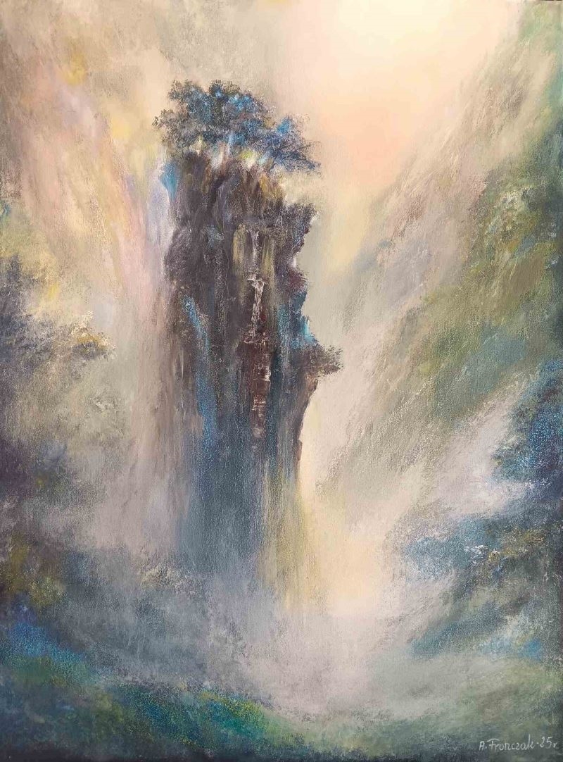 Artwork by Andrzej Fronczak, Thailand Journey, Made of Acrylic, Canvas