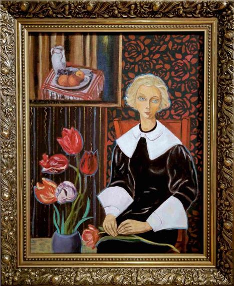 Dialogue with Kisling by Krystyna Ruminkiewicz, 2025