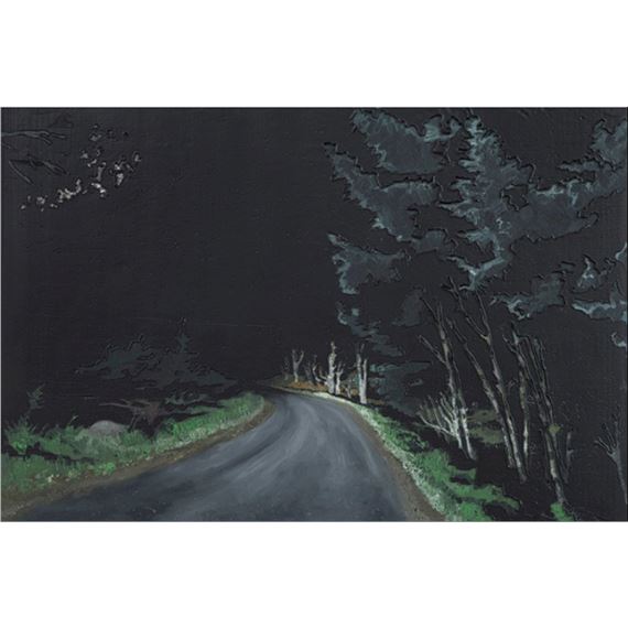 Estrada noturna by Rodrigo Andrade, 2011