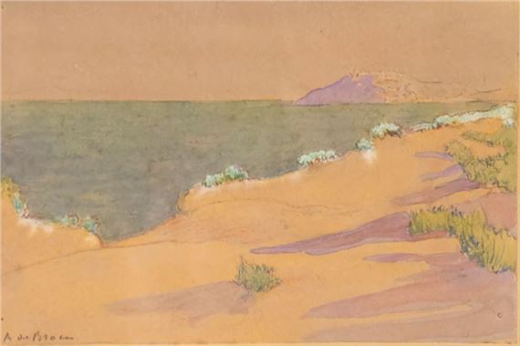 View towards Tunis by Alexis De Broca