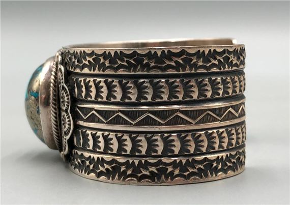 Sunshine Reeves | Sunshine Reeves Morenci Turquoise Bracelet (1964 ...