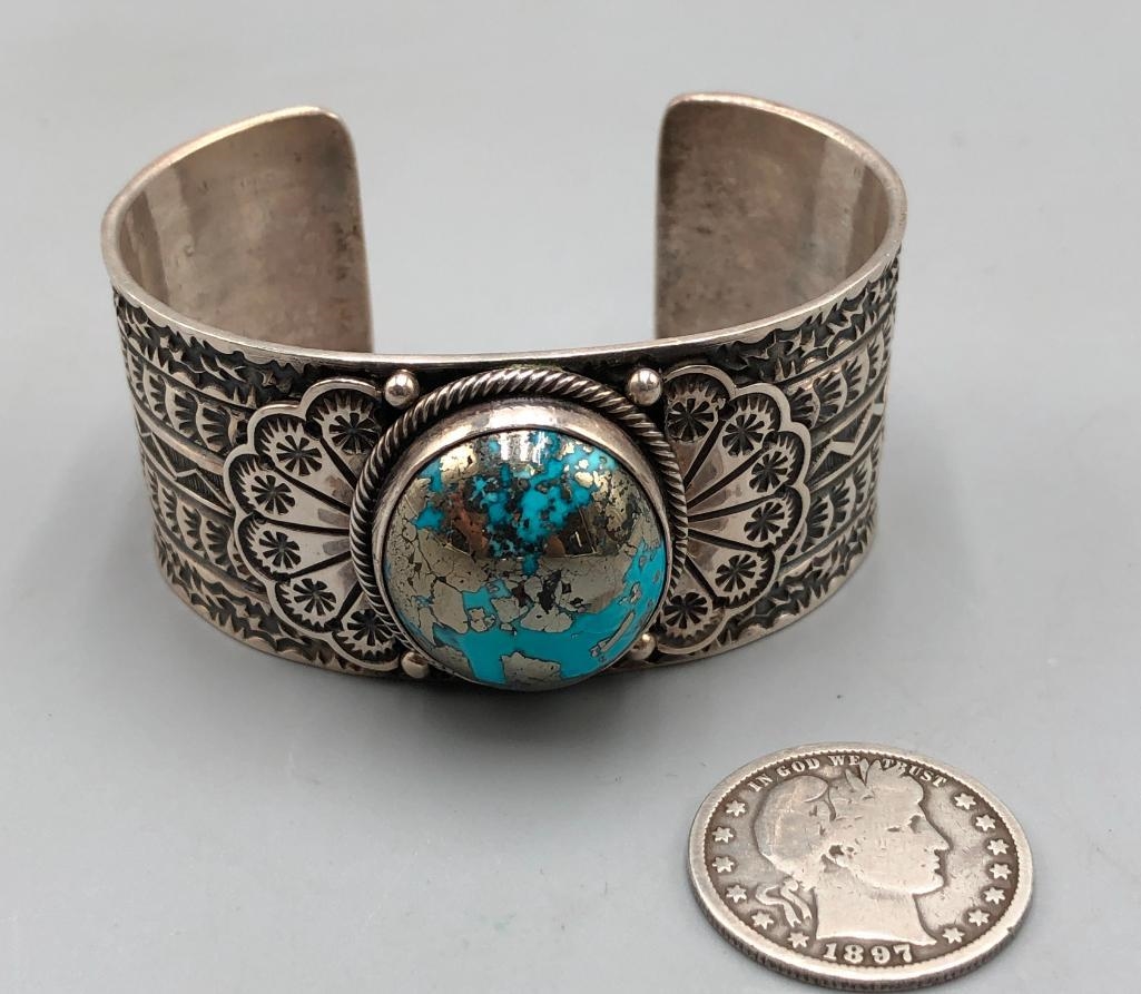 Sunshine Reeves | Sunshine Reeves Morenci Turquoise Bracelet (1964 ...