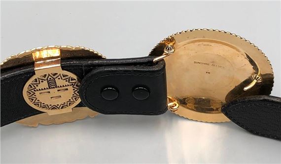 Sunshine Reeves | 21.75 Ounce Solid Gold Concho Belt By Sunshine Reeves ...