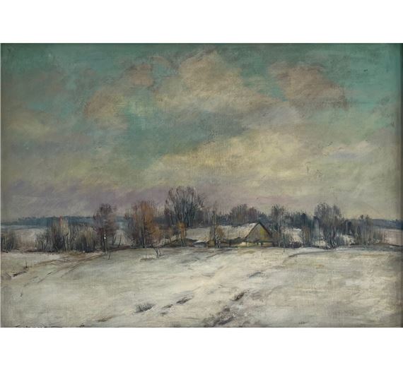 Zimní nálada by Karel Schauer, 1947