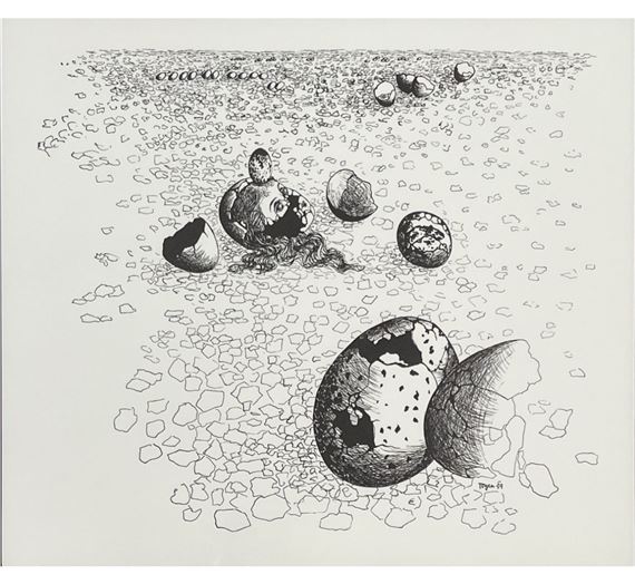 Z cyklu Střelnice by Toyen