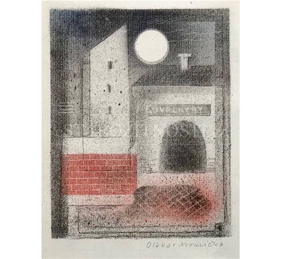 Noční město by Otakar Mrkvička