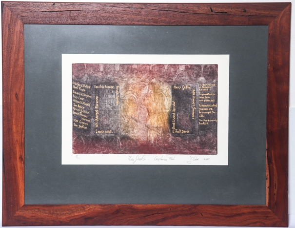 Artwork by Gunther Deix, Miners Ghost, Made of lithograph on paper