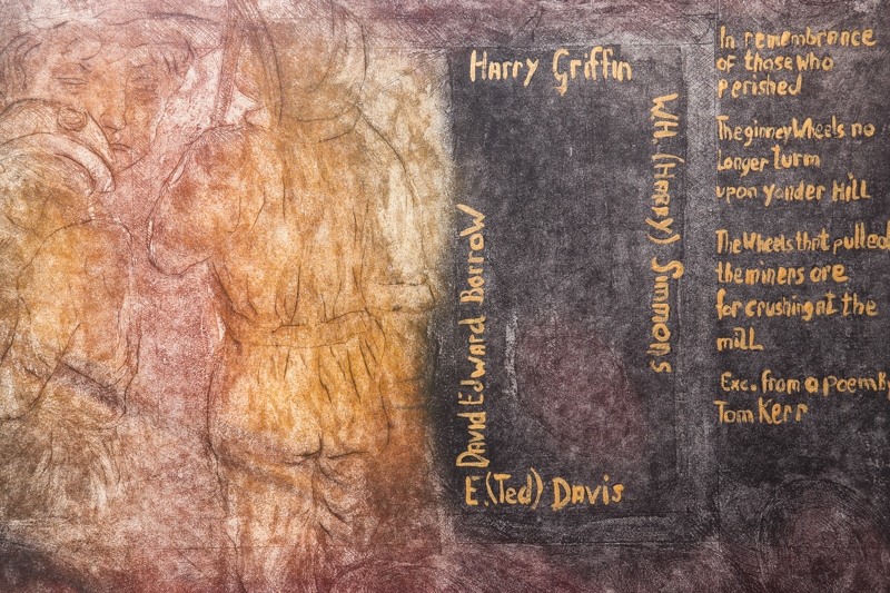 Artwork by Gunther Deix, Miners Ghost, Made of lithograph on paper