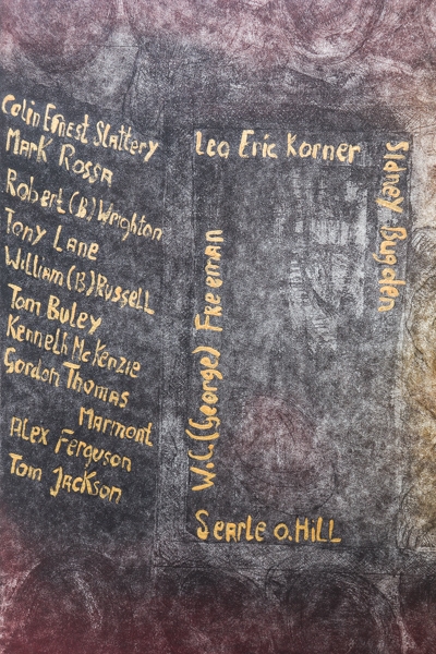 Artwork by Gunther Deix, Miners Ghost, Made of lithograph on paper