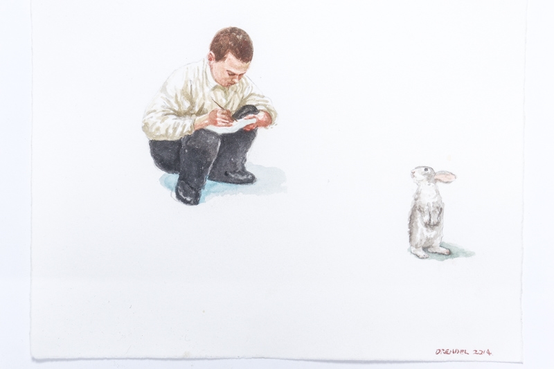 Artwork by Graeme Drendel, Drawn from Life, Made of watercolour on paper