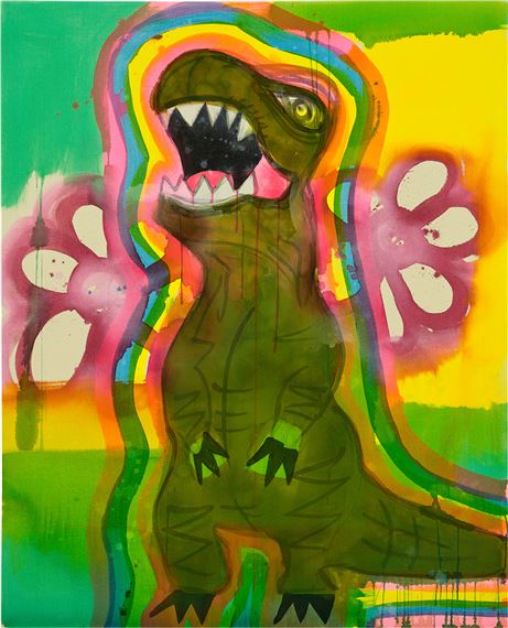 Untitled (TRex 4) by Liz Markus, Painted in 2021