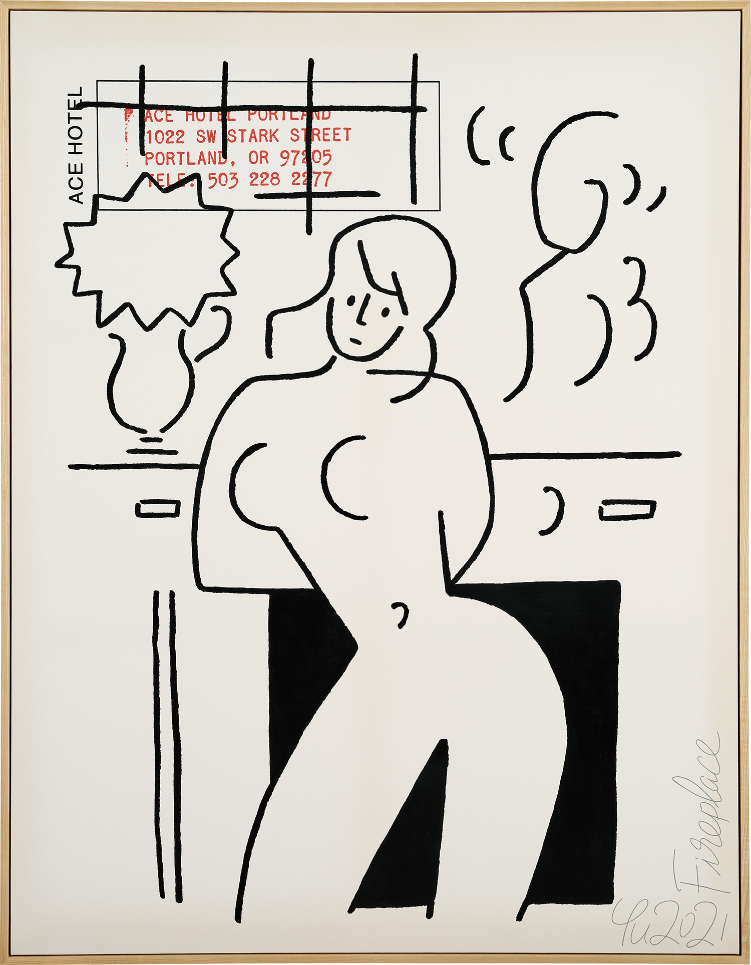 Yu Nagaba | Fireplace (2021) | MutualArt
