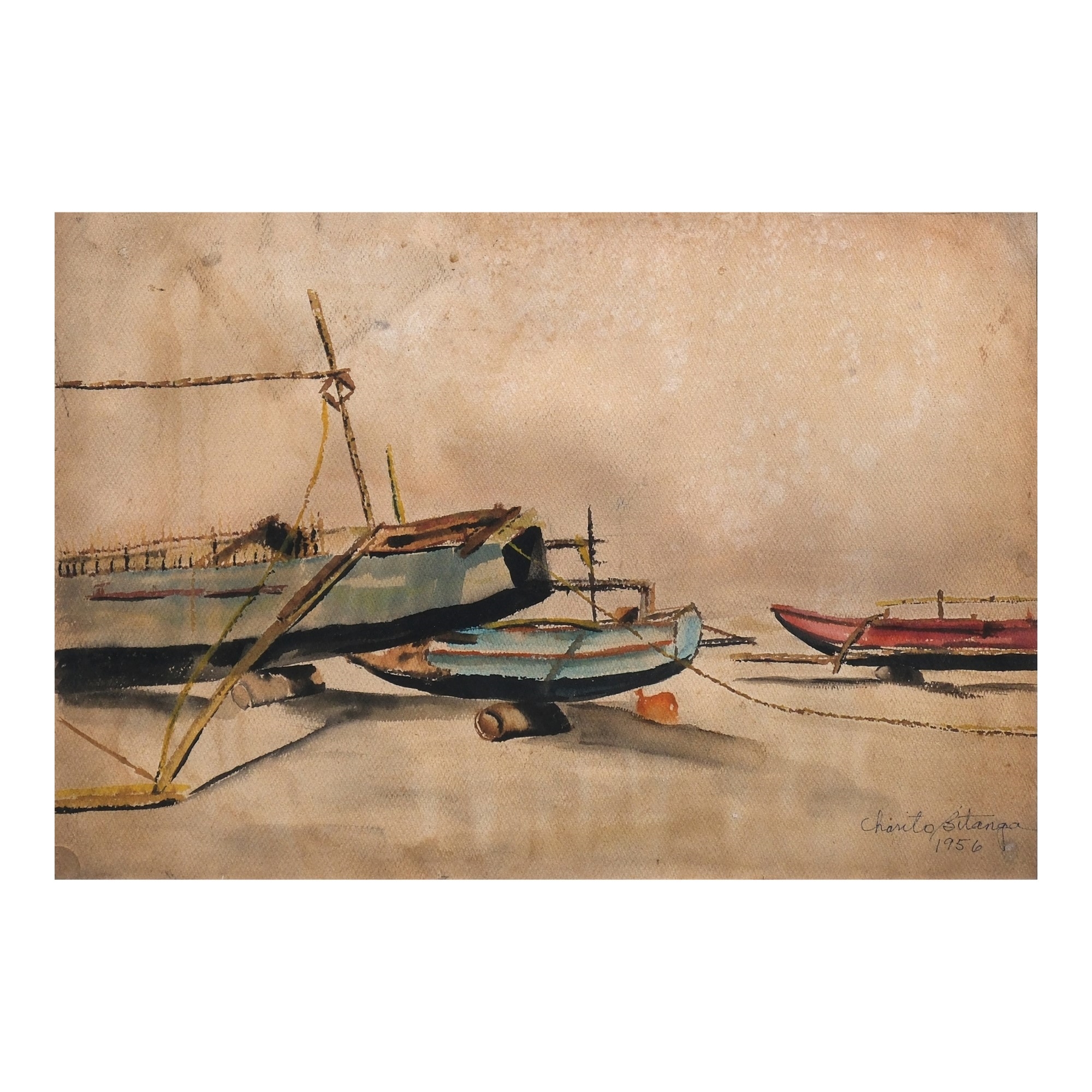 Charito Bitanga | Bancas (1956) | MutualArt