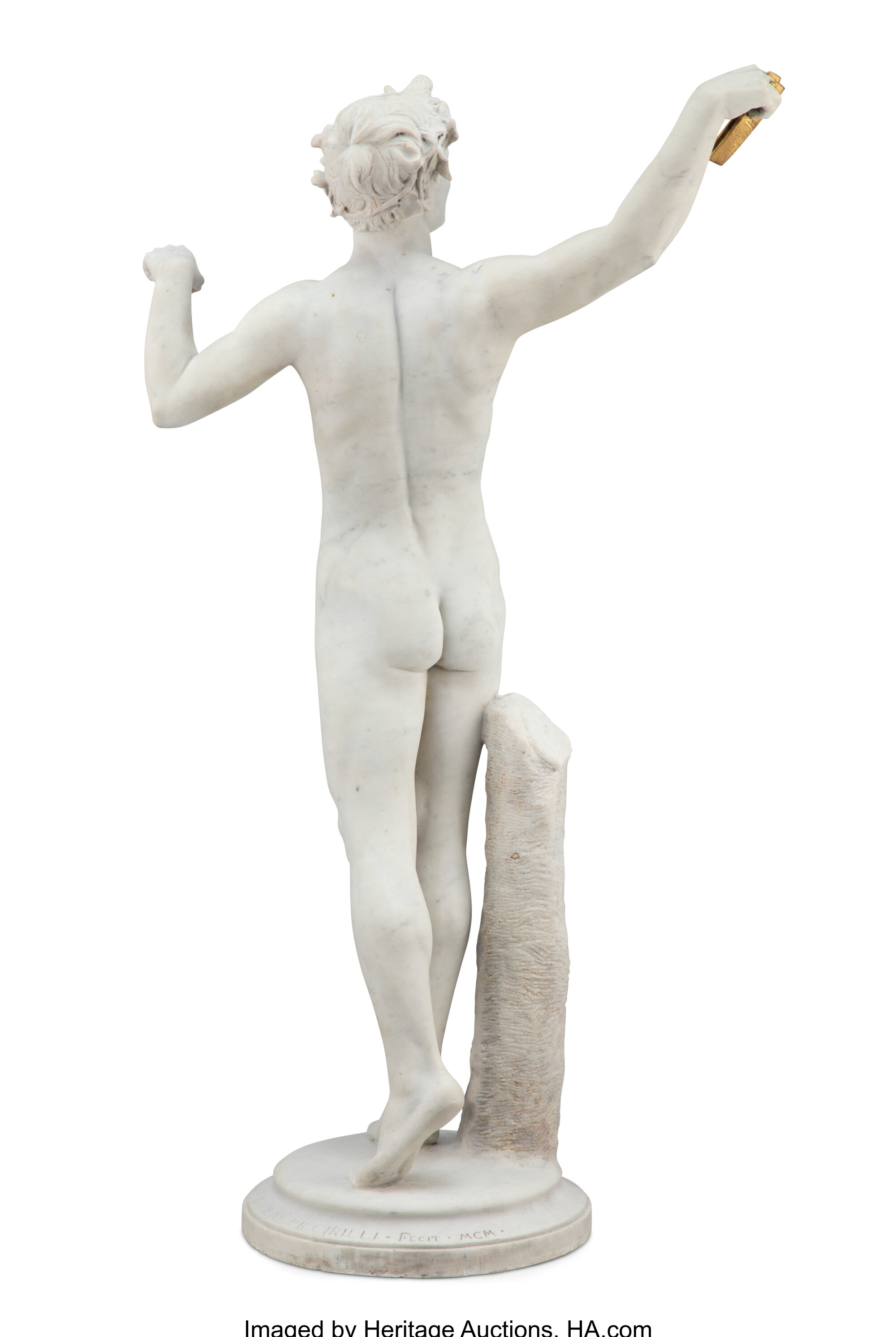 Attilio Piccirilli | Dancing Faun, conceived 1895, executed 1900 ...