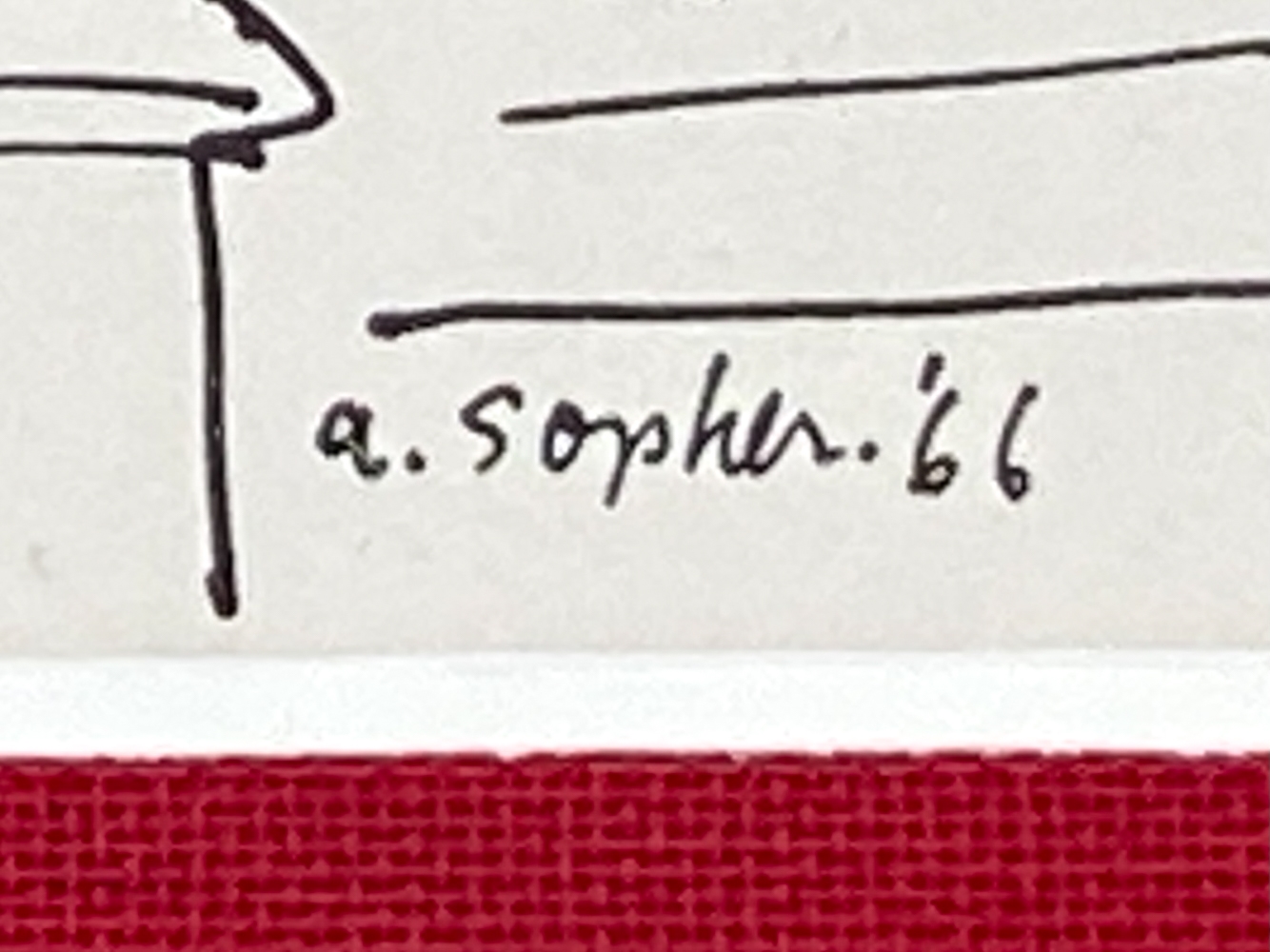 Aaron Sopher | AARON SOPHER (1905-1975) SET OF PEN/INK DRAWINGS (66 ...