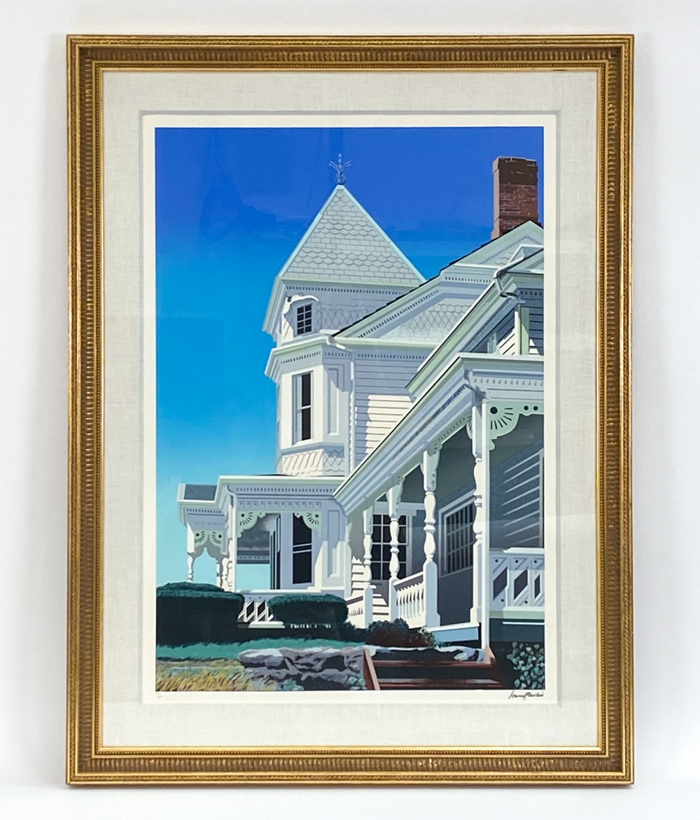 Harry Devlin | HARRY DEVLIN (B.1918) ARCHITECTURAL LITHOGRAPH | MutualArt