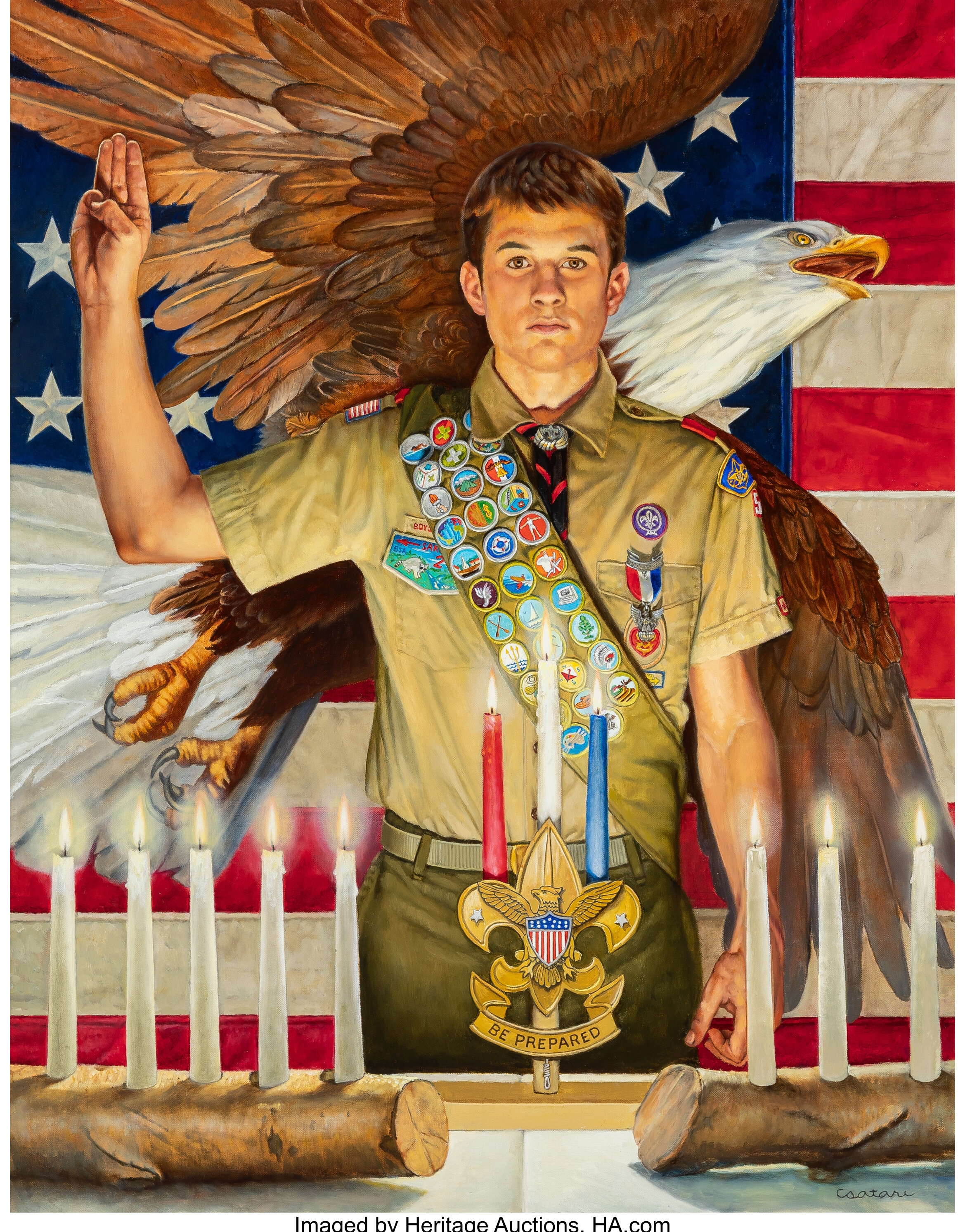 Joseph Csatari | Eagle Court of Honor (2004) | MutualArt