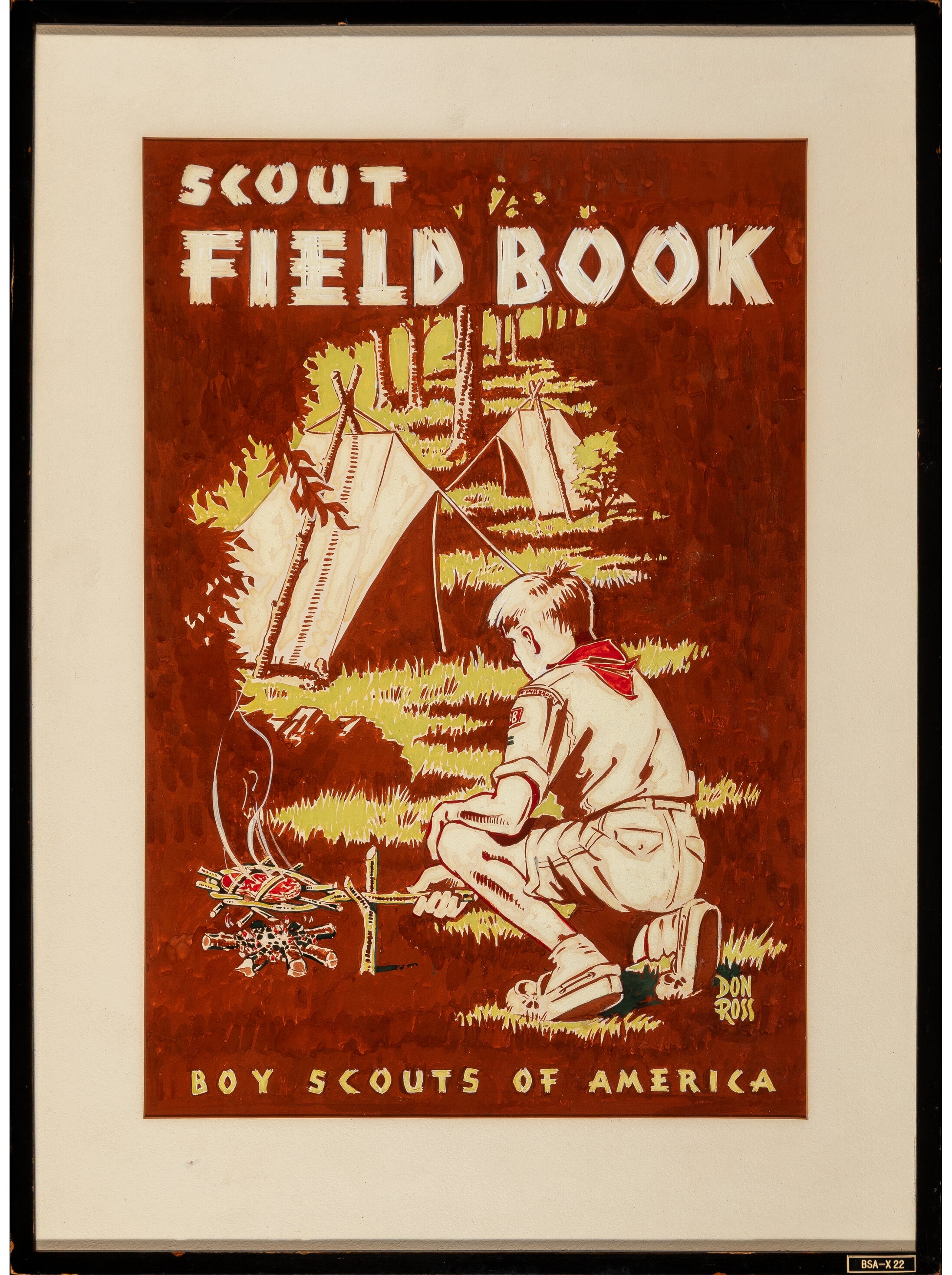 Donald Ross | Scout Field Book Cover ,First Edition (1944) | MutualArt