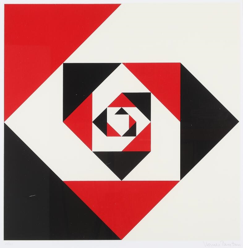 Verner Panton | Concrete composition | MutualArt