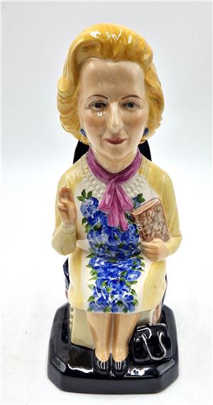 KEVIN FRANCIS CERAMICS TOBY JUG "MARGARET THATCHER by Kevin Francis Ceramics