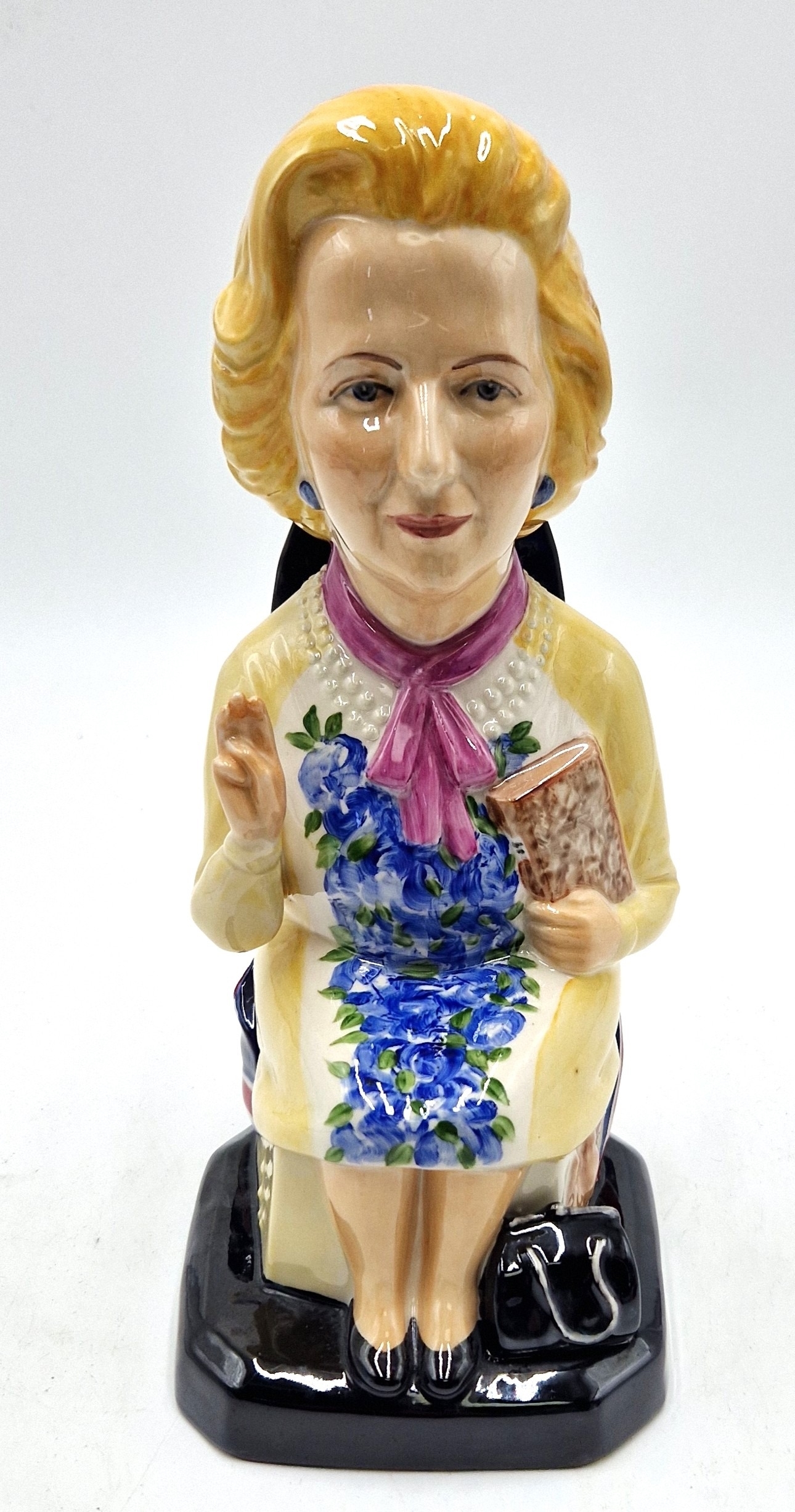 Artwork by Kevin Francis Ceramics, KEVIN FRANCIS CERAMICS TOBY JUG "MARGARET THATCHER, Made of CERAMICS