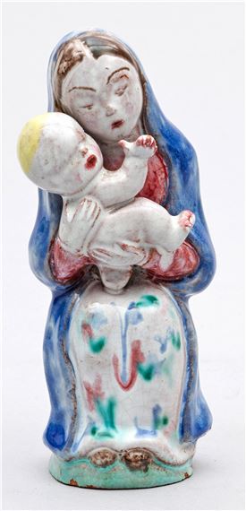 Fayence by Wiener Werkstätte, Walter Bosse, circa 1925-1930