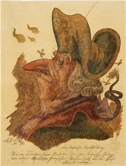 Der bayerische Kartoffelkrieg - Adolph von Menzel