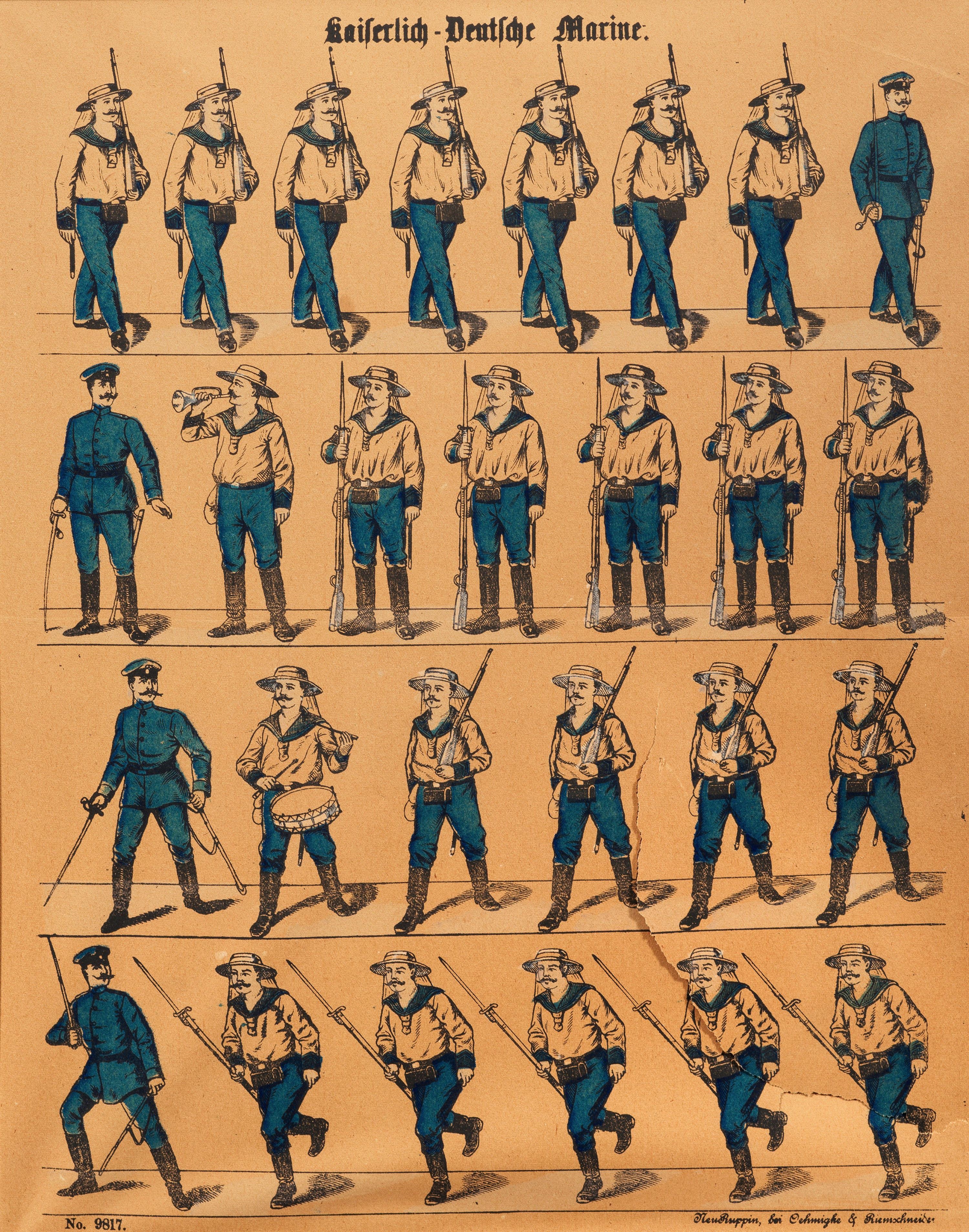 Artwork by H. Schmid, Oehmigke & Riemenschneider, Made of colored lithographs