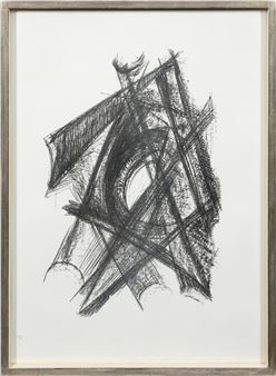 (1886 Berlin - 1972 München) Ohne Titel Lithographie/BFK Rives Velin, 1971/1972 - Rudolf Edwin Belling