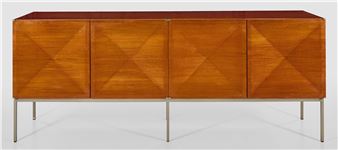 furniert sowie Stahl. Gerader - Antoine Philippon