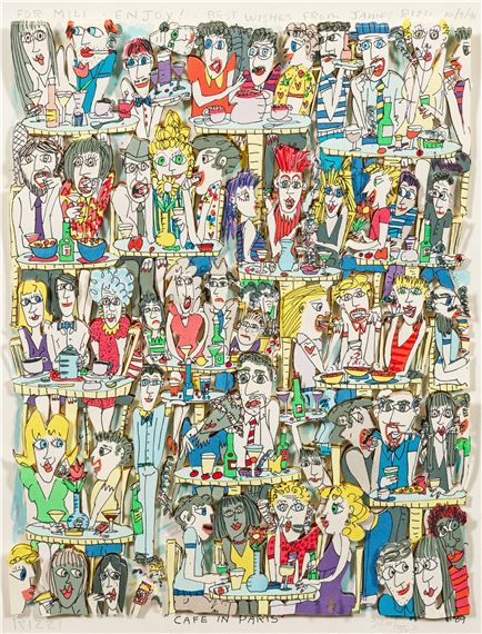 James Rizzi | ‚Triathlon' (1989) | MutualArt