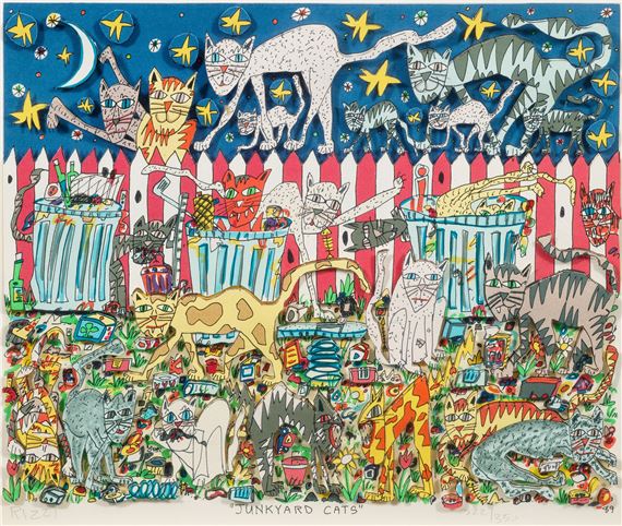 James Rizzi | ‚Triathlon' (1989) | MutualArt