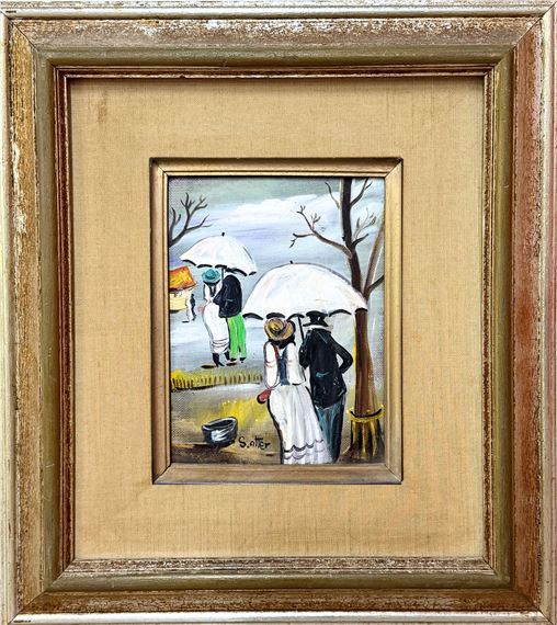Figures in the Village - Shlomo Alter