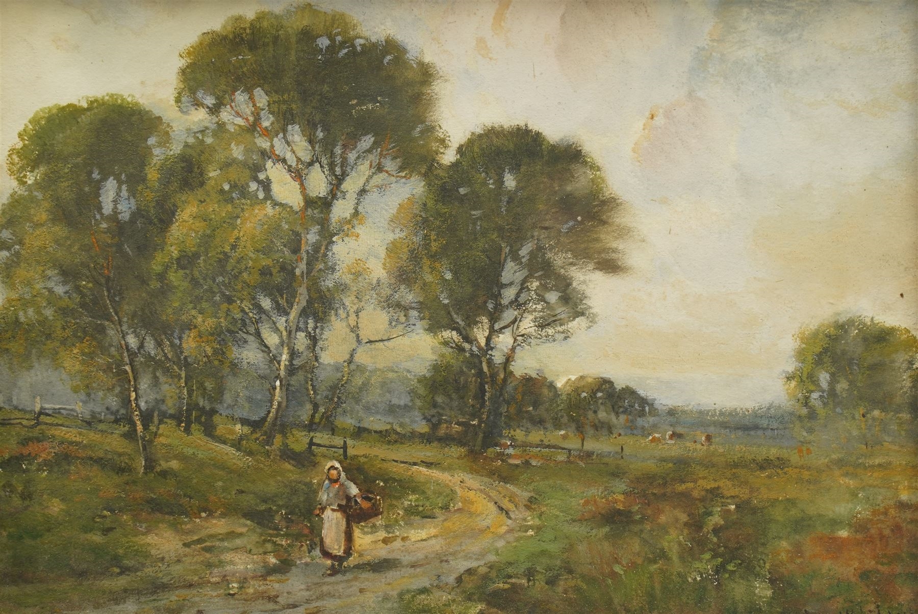 William Ashton | Coming Home through the Pasture | MutualArt