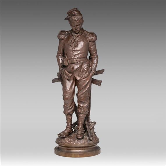 French soldier in the Franco-Prussian War by Charles Anfrie, 1835