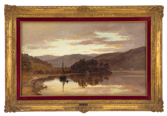 Lake landscape - Luigi Steffani