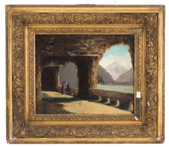 Glimpse of a Lombard lake - Camillo Besana