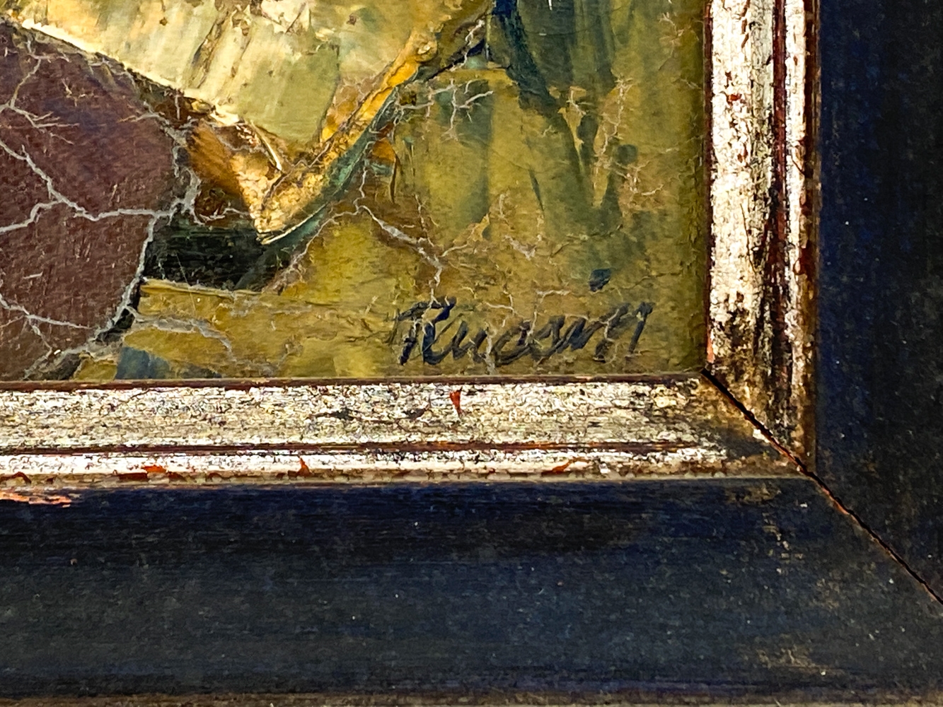 George Russin | Abstract portrait of a man | MutualArt