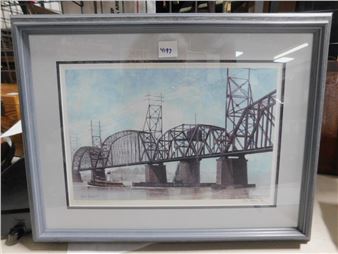 Artist Signed Bridge Print - Dave Boone