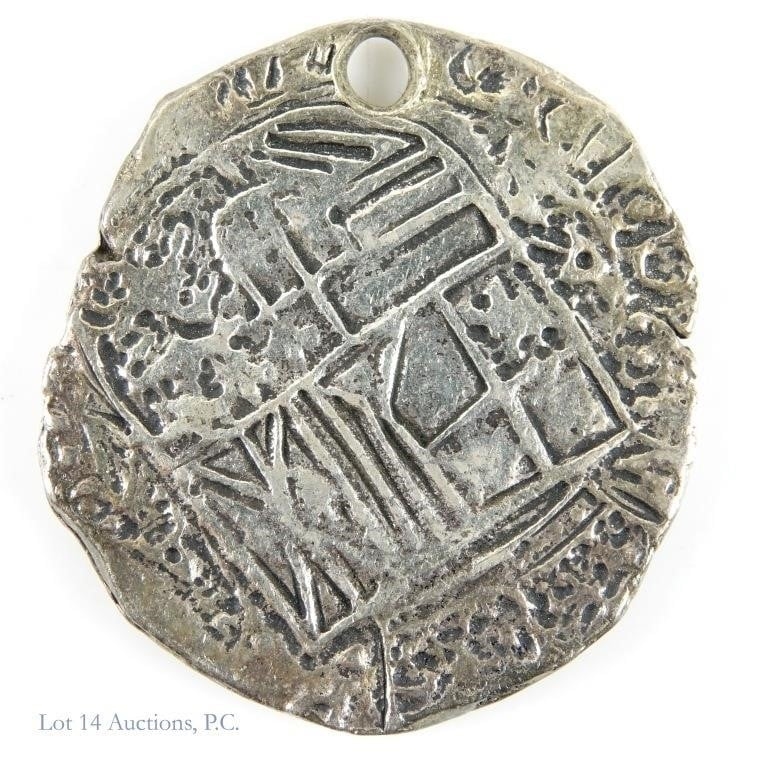 Kobe Matthys | 1600s Spanish Colonial Silver 8 Real Coin (17th Century ...