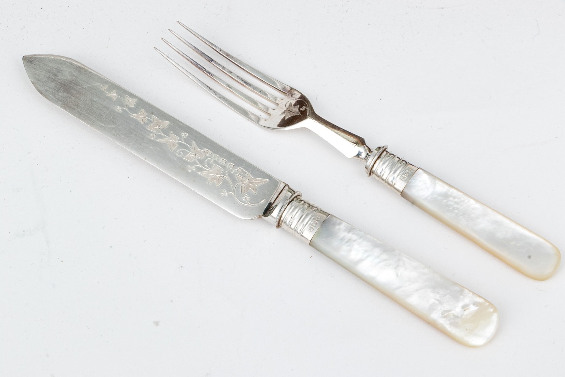 Walker & Hall | Cased Antique Walker & Hall Sheffield Silverplate And ...