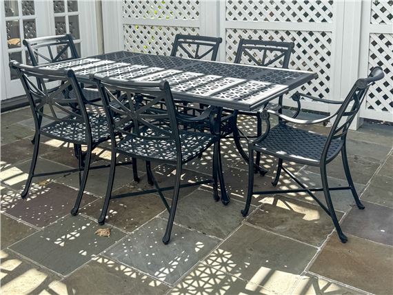 SMITH | Smith And Hawken Outdoor Dining Set | MutualArt