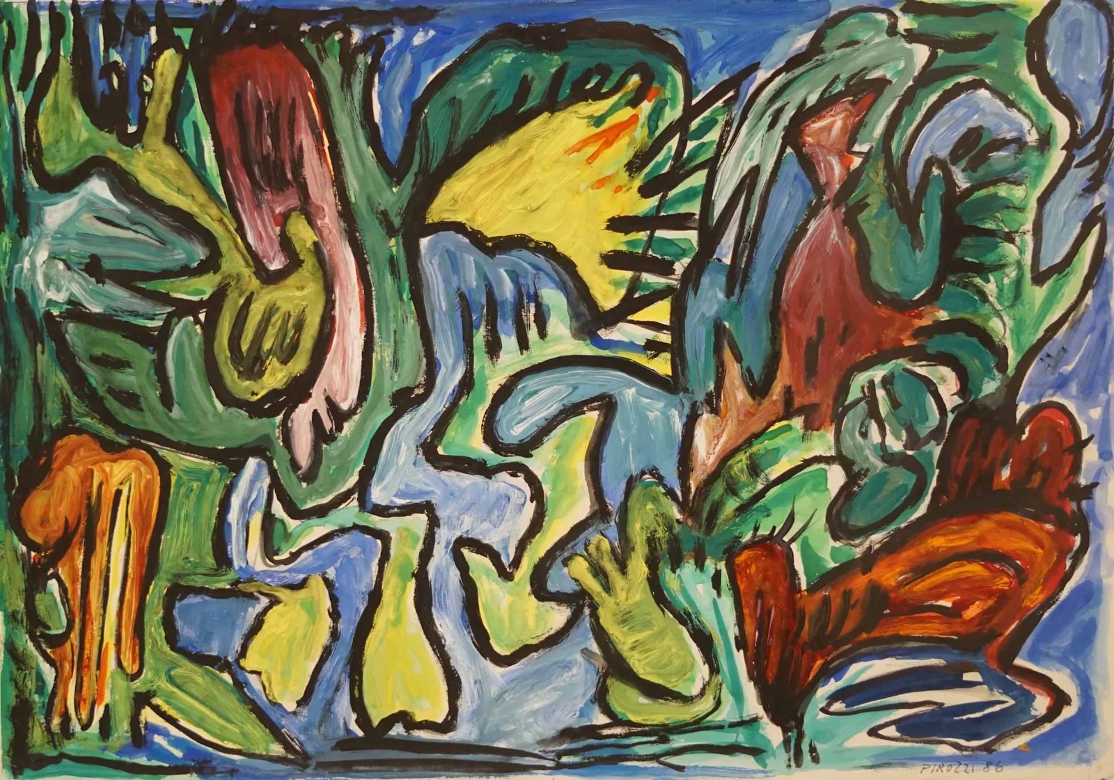 Jorge Pirozzi | COMPOSICIÓN (1986) | MutualArt
