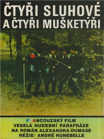 789. Čtyři sluhové a čtyři mušketýři by Kaja Saudek, 1975