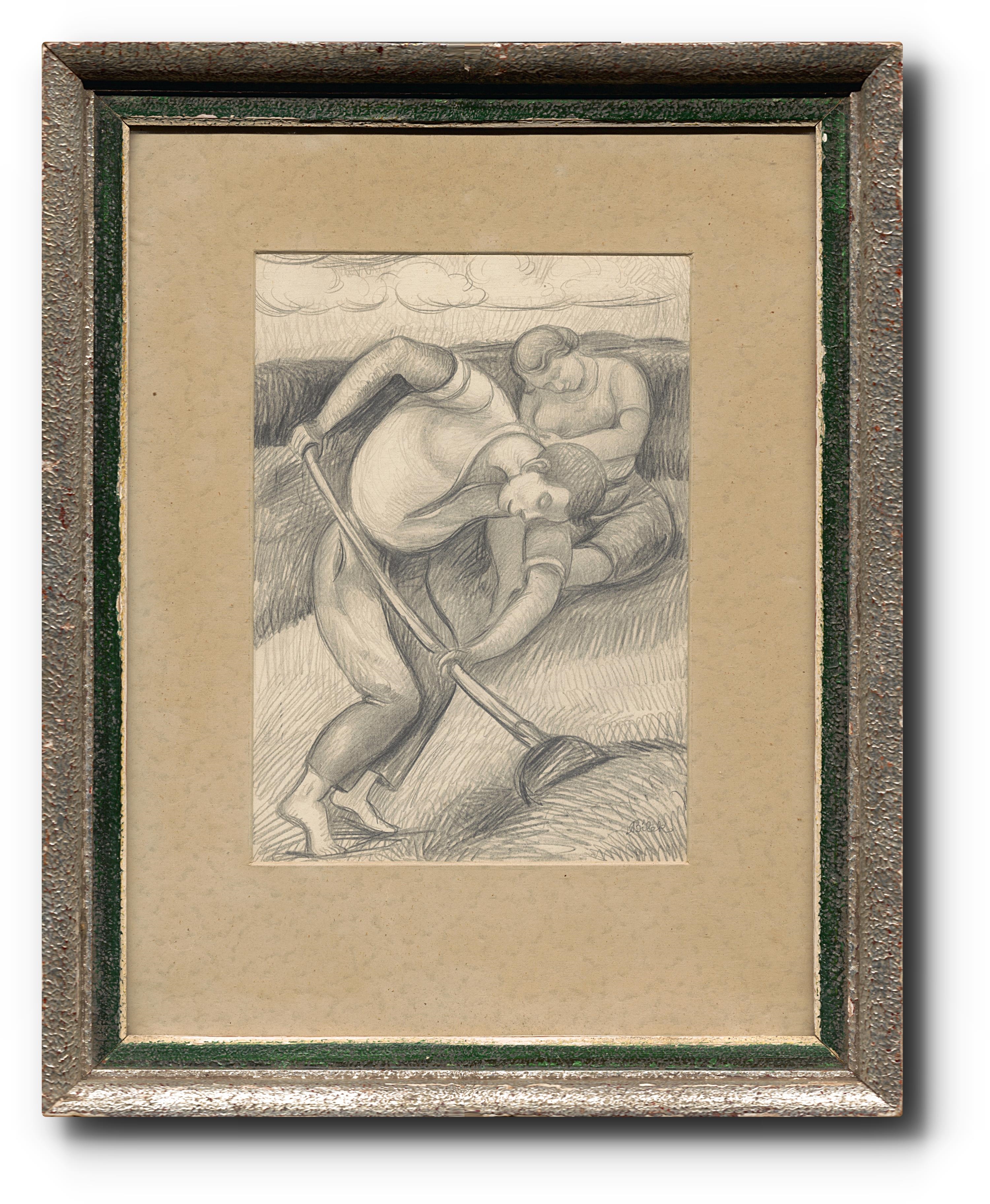 Artwork by Alois Bílek, 262. Na poli, Made of drawing