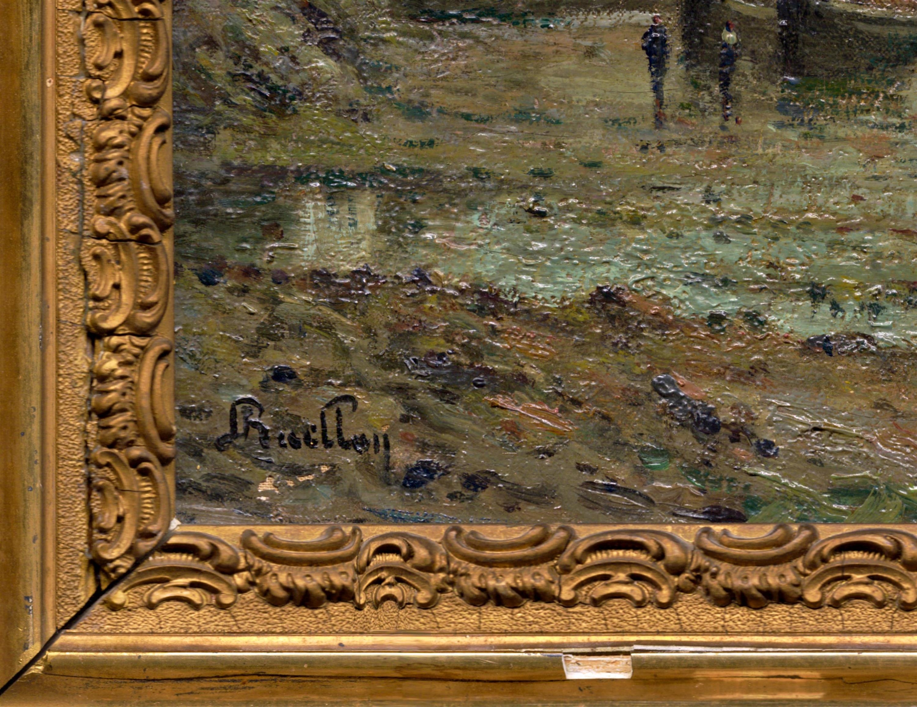 Artwork by Joseph-alexandre Ruellan, 133. Rybářské loďky