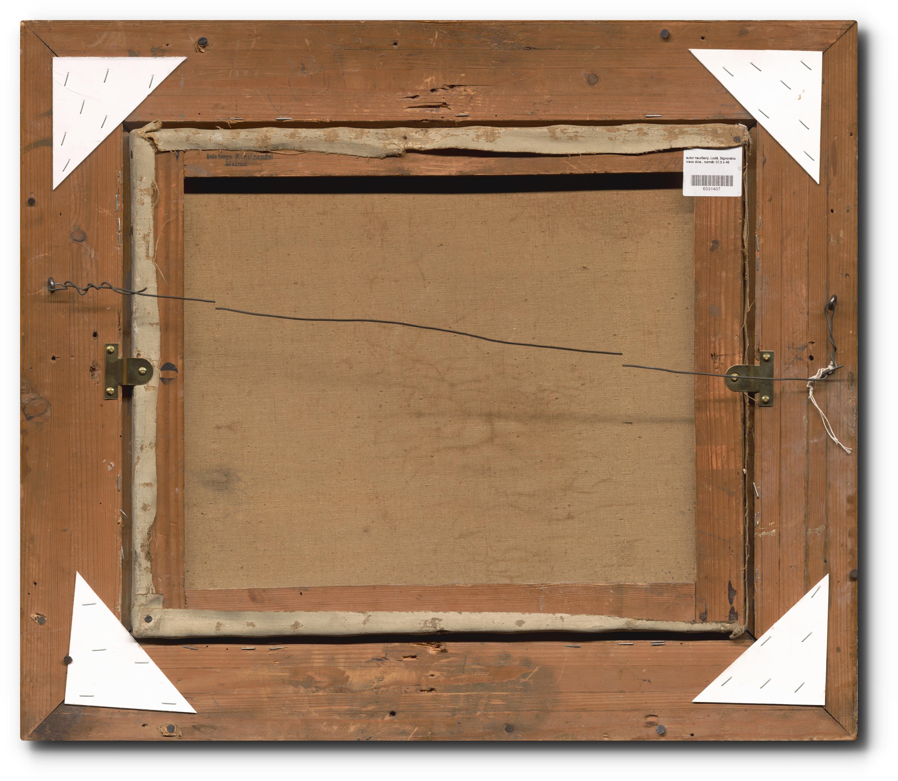 Artwork by Joseph-alexandre Ruellan, 133. Rybářské loďky